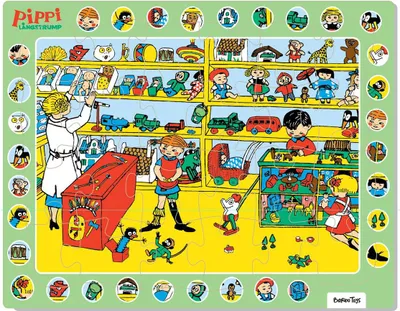 Zdjęcie produktu dla Barbo Toys Pippi, 24 szt., Kreskówki