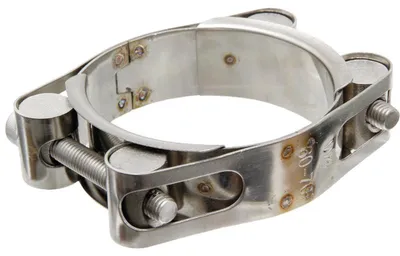 Obrázok produktu pre Hadicová svorka pre hydraulickú hadicu s priemerom 24 mm, nehrdzavejúca oceľ 75 - 85 mm