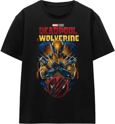 Obrázek produktu pro Deadpool & Wolverine - tričko pánské/dámské uni TV17233 (M) (Černá)