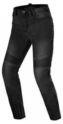 Produktbild von SHIMA Zenith Damen Motorrad Jeans, schwarz, 30/32