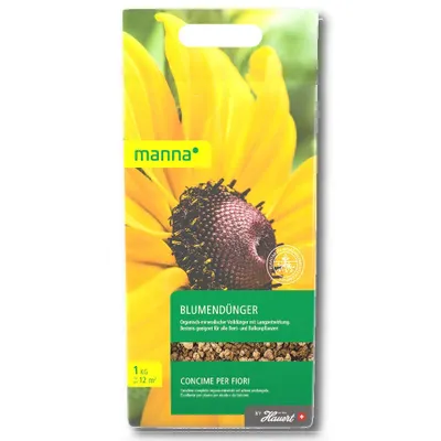 Produktbild von [STREICHUNG 2025] Blumendünger (1 kg) | Dünger von Hauert Manna