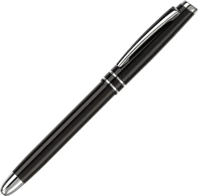 Produktbild von Rollerball / aus Metall / mit 2 Zierringen / Farbe: schwarz