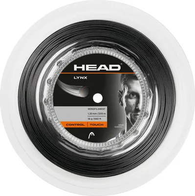 Produktbild von Head Racket Lynx 200 M Tennisrollen Saite Schwarz 1.25 mm Schwarz 1.25 mm
