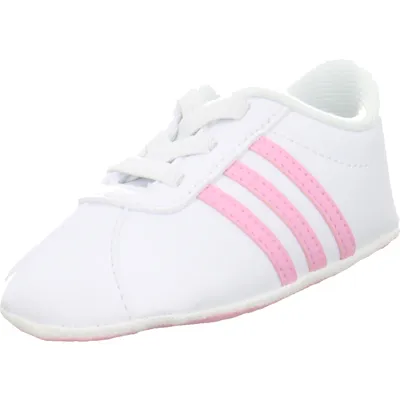 Imagen del producto de Zapatos para bebé Adidas VL COURT 2.0 CRIB, color blanco, para niña
