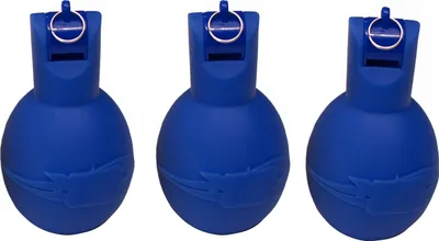 Obrázek produktu pro Hrušková píšťalka / Hygienická modrá píšťalka - sada 3 kusů