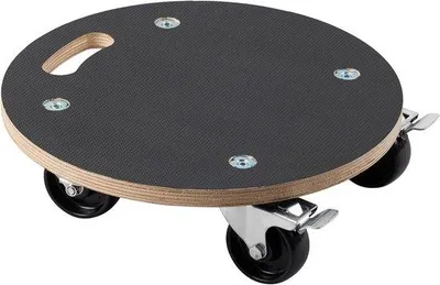 Image de Chariot à plantes 380 mm, capacité de charge 200 kg, étanche