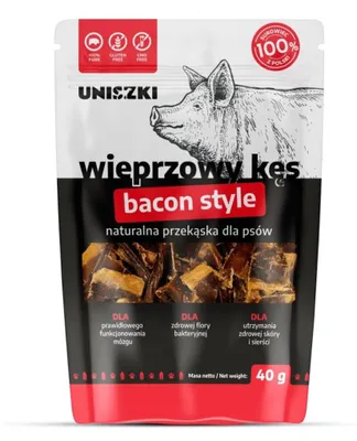 Obrázek produktu pro UNISZKI Vepřové kousky – pochoutka pro psy – 40 g