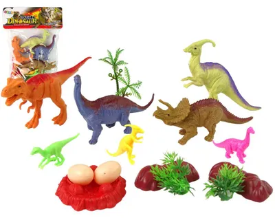 Immagine prodotto di Set di figure di dinosauri con accessori 15 pezzi