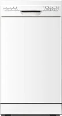 Produktbild von PKM GSP9-4E, Freistehend, Single (45 cm breit), Weiß, Weiß, Edelstahl, 10 Maßgedecke