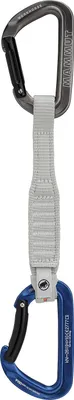 Produktbild von Mammut 2040-02721-33275-75, Tastensperre, Verschlusskarabiner, D-förmig, Aluminium, Blau, Edelstahl, 10 kN