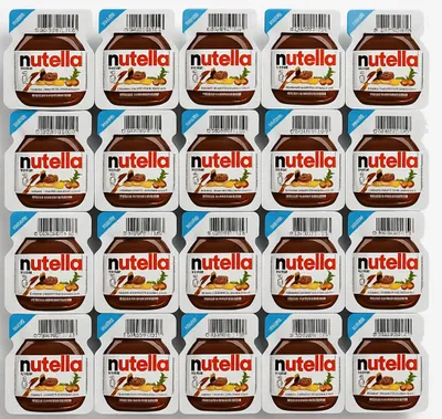 Image de Nutella mini-portion 15 g x 30 unités - Ferrero pour le marché italien