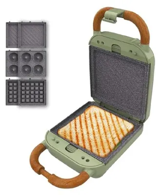 Productafbeelding van Cecotec Rock'nToast Retro One, groen, 700 W, 220 - 240 V, 50 - 60 Hz, 1 stuk