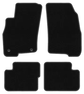 Immagine prodotto di Tappetini in moquette per Fiat Grande Punto 2005-2009 (hatchback) – set 4 pezzi, neri, su misura – Wielganizator BASIC