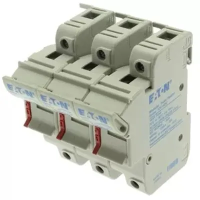 Zdjęcie produktu dla Eaton CH143DU Uchwyt bezpiecznika 3-fazowy 3-biegunowy 50 A 690 V 2 szt