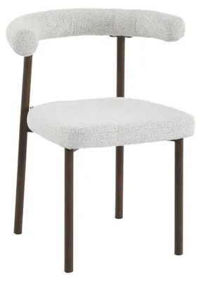 Produktbild von HOMLA Stuhl NOVARO, beige, 53,5 × 61 × 75,5 cm