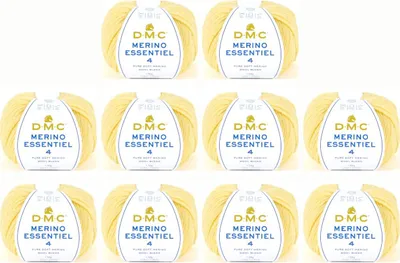 Obrázek produktu pro 10x DMC Merino Essentiel-4 – jemná příze typu Aran složená z 50 % merino vlny a 50 %.Polyakrylu, 8149 (barva 875)