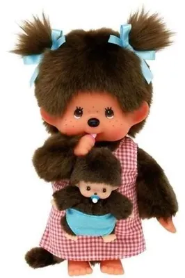 Zdjęcie produktu dla Pluszak Monchhichi Mama i dziecko – 20 cm – BANDAI