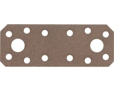 Produktbild von Alberts DURAVIS® Flachverbinder, rostbraun 96 x 35 mm