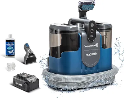 Produktbild von Kabellose Staubsauger und Teppichreiniger mit einer Saugkraft von 15 kPa und automatischer Schlauchreinigung