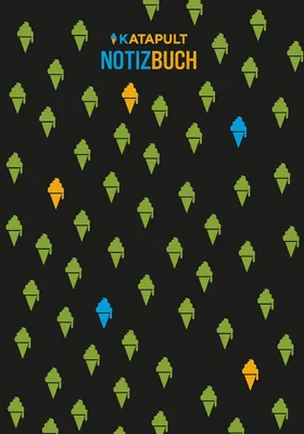 Produktbild von Notizbuch mit 100 weißen Seiten für Notizen, Listen und Tagebuch