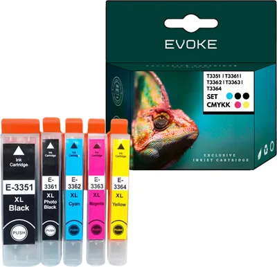 Produktbild von Patronen für Epson 33 XL T3351 ️️ XP 530 540 630 635 640 830 900 7100 ️