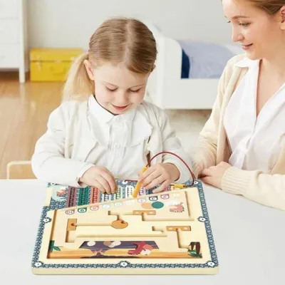 Obrázek produktu pro Topbright DINO EIER LABYRINTH Magnetspiel ab 36 Monate, Bunt