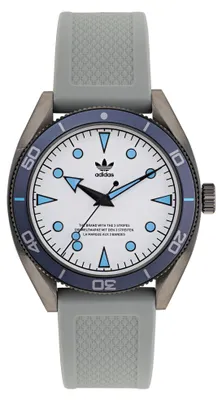 Produktbild von Adidas Uni Uhr EDITION TWO Silikon grau AOFH22003