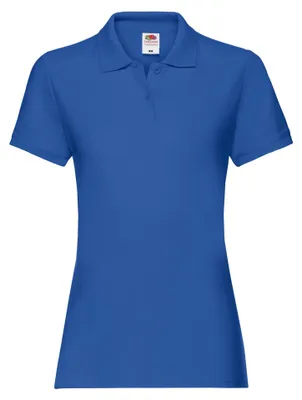 Produktbild von Fruit of the Loom - "Premium" Poloshirt für Damen LT1877 (S) (Königsblau)