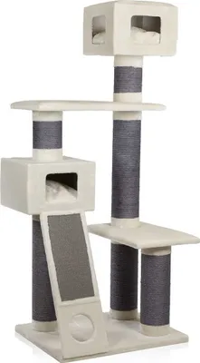 Produktbild von Kratzbaum Maine Coon 209 · beige · XXL mit Ø20 cm Sisalsäulen