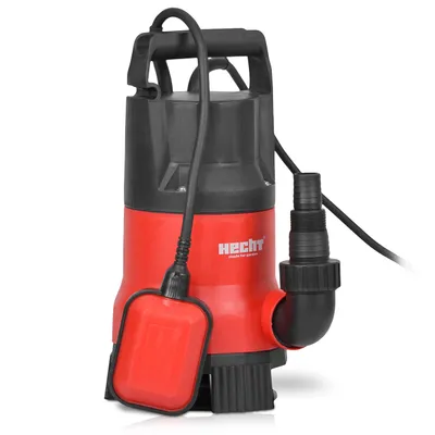 Produktbild von HECHT 3752 Tauchpumpe Schmutzwasserpumpe | 750 W | 12.500 l/h | 10 m Kabellänge