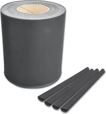 Produktbild von 1 Rolle Sichtschutzstreifen 19 cm x 50 m RAL 7016, Anthrazitgrau