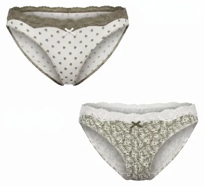 Immagine prodotto di Janira, confezione da 2 slip mini da donna in cotone Coquettes 1031500