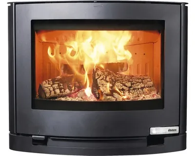 Produktbild von Kaminofen Aduro 15-3 Stahl schwarz wandhängend 6,5 kW