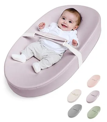 Image de Tapis de change en similicuir vegane, 80x40 cm, imperméable, avec harnais de sécurité, antidérapant