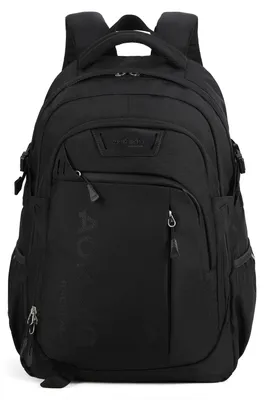 Produktbild von Aoking Rucksack Uni Schwarz Polyester Reißverschluss und organisierte Fächer Black B UNICA 33x47x21 cm