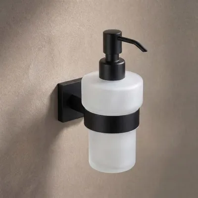Immagine prodotto di Distributore di sapone a muro Kronenbach Quara 2.0, colore nero