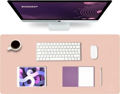 Obrázek produktu pro Knodel podložka na stůl 80x40cm PVC voděodolná oboustranná růžová stříbrná