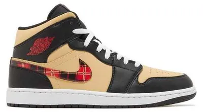 Image de Air Jordan 1 Mid Tartan Swoosh - EU : 38.5