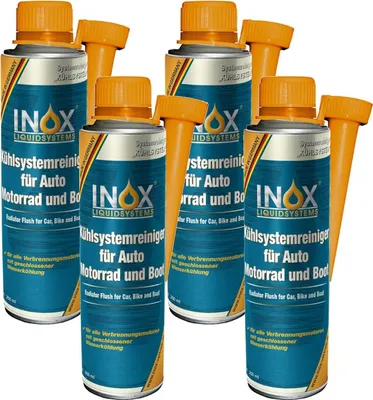 Produktbild von INOX® Kühlsystemreiniger Additiv 4x250ml Kühlerreiniger Kühlsystem Reiniger