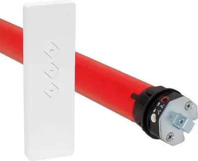 Obrázok produktu pre Motor na rolety s diaľkovým ovládaním 60 mm, 10 Nm, max. 22 kg, vrátane diaľkového ovládania, SUPERROLLO RM10MMB