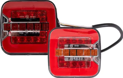 Produktbild von Tt Technology Tt.12523L+Tt.12523P Led-Rückleuchten Mit 4 Funktionen (Links+Rechts)
