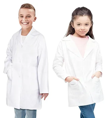 Productafbeelding van Unisex doktersjas - Katoen/polyester - Ademend - Lange mouwen - 1 borstzak / 2 zijzakken - Sneldrogend - Labojas