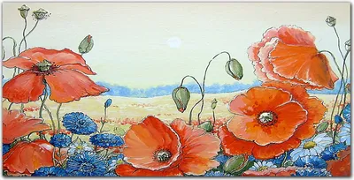 Produktbild von Coloray Bild aus Leinwand 100x50 Leinwand Dekoration - Blumen