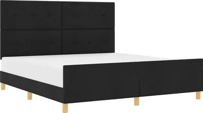 Imagen del producto de Estructura de cama con cabecero, color , 180 x 200 cm, tapizada