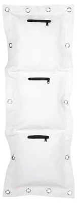 Produktbild von Elzusha - Sandsack - Wing Chun - Sandsack mit Reißverschluss - Holz-Sandsack - Sandsack, Größe S/L - Hellbeige Sandsack - Abmessungen: 40 x 26 cm / 40 x 40 cm - Boxsack