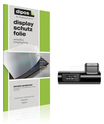 Produktbild von 2x Schutzfolie für Azdome M330 matt Displayschutzfolie Folie Display Schutz dipos
