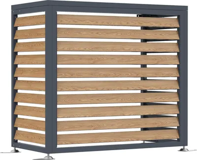 Obrázok produktu pre Westmann Boxa S Obklad tepelného čerpadla s dreveným vzhľadom