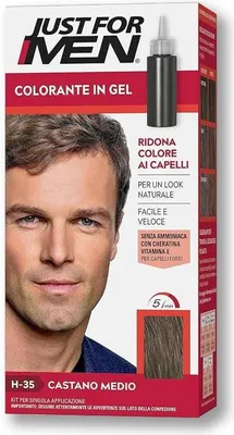 Produktbild von Medium Brown Color Shampoo For Men 30ml