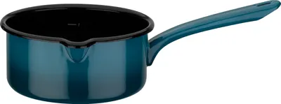 Produktbild von GSW Kochtopf-Set Blue Shadow 7-tlg., 190107, Stahl-Emaille, ca. 1,4 L / ca. 2,8 L / ca. 4,7 L / ca. 1,4 L