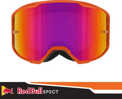 Produktbild von Red Bull SPECT Eyewear Strive 010 Motocross Brille (Orange,One Size)